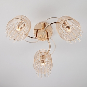 Люстра на штанге Eurosvet Bonnie 30137/3 золото цвет золото-2