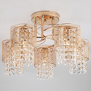 Люстра на штанге Eurosvet Bonnie 30137/5 золото цвет золото