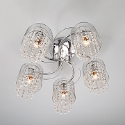 Люстра на штанге Eurosvet Bonnie 30137/5 хром цвет хром-2