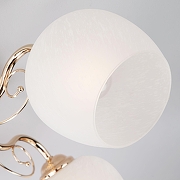 Люстра Eurosvet Wendy 30138/5 золото цвет плафона/подвески Белый, цвет арматуры Золото-2