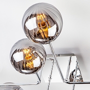 Люстра Eurosvet Ev1ta 30140/8 хром цвет плафона/подвески Светло-серый, цвет арматуры Хром-3