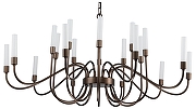 Люстра Favourite Tentacoli 3014-20P цвет темно-коричневый