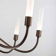 Люстра Favourite Tentacoli 3014-20P цвет плафона/подвески Белый, цвет арматуры Коричневый-6