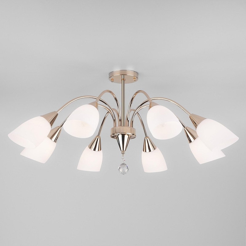 Люстра на штанге Eurosvet Ellene 30149/8 золото 