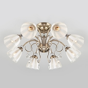 Люстра на штанге Eurosvet Floranse 30155/8 античная бронза цвет бронза античная, неокрашенный-1