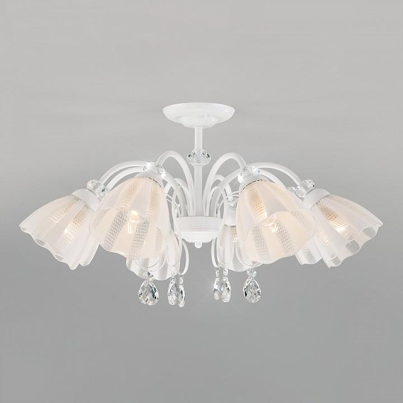 Люстра на штанге Eurosvet Floranse 30155/8 белый 