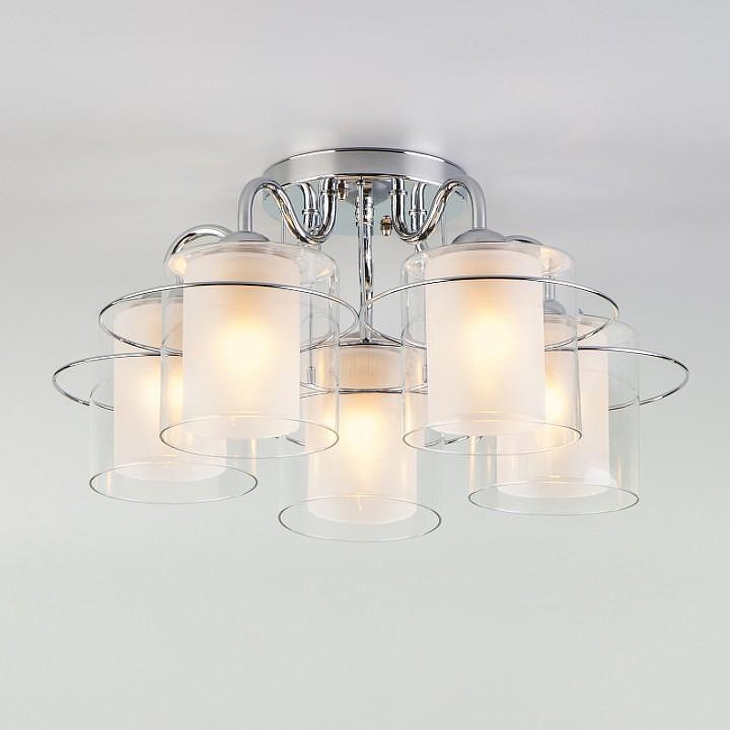 Люстра Eurosvet Darcy 30160/5 хром 