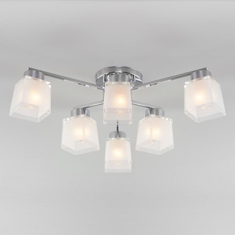 Люстра Eurosvet Delf1 30162/6 хром 