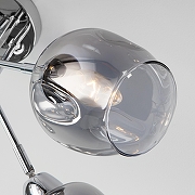 Люстра Eurosvet Marc1 30164/5 хром цвет плафона/подвески Светло-серый, цвет арматуры Хром-4