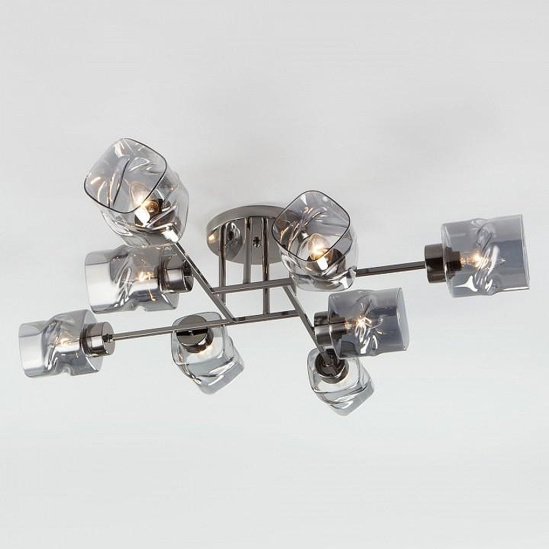 Люстра Eurosvet H1lar1 30165/8 черный жемчуг 