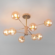 Люстра на штанге Eurosvet Ascot 30166/8 золото цвет золото-1