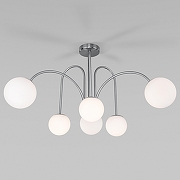 Люстра на штанге Eurosvet Alix 30177/6 хром цвет хром