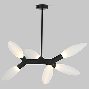 Люстра на штанге Eurosvet Covalent 30180/6 черный цвет черный