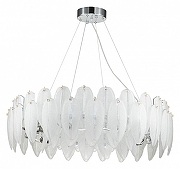 Люстра Favourite Beluta 3018-10P цвет плафона/подвески Белый, Прозрачный, цвет арматуры Хром-1