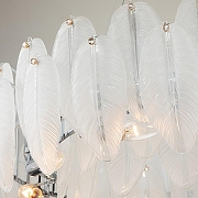 Люстра Favourite Beluta 3018-10P цвет плафона/подвески Белый, Прозрачный, цвет арматуры Хром-5