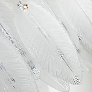 Люстра Favourite Beluta 3018-10P цвет плафона/подвески Белый, Прозрачный, цвет арматуры Хром-6