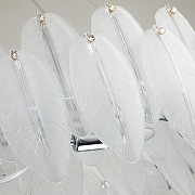 Люстра Favourite Beluta 3018-10P цвет плафона/подвески Белый, Прозрачный, цвет арматуры Хром-7