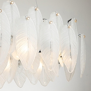 Люстра Favourite Beluta 3018-12P цвет плафона/подвески Белый, Прозрачный, цвет арматуры Хром-8