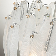 Люстра Favourite Beluta 3018-5P цвет плафона/подвески Белый, Прозрачный, цвет арматуры Хром-6