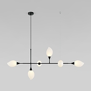 Люстра на штанге Eurosvet Sinki 30188/6 черный цвет черный-1