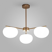 Люстра на штанге Eurosvet Like 30190/3 латунь цвет латунь