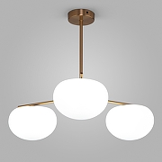 Люстра на штанге Eurosvet Like 30190/3 латунь цвет латунь-1