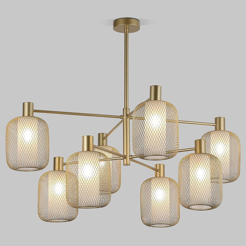 Люстра на штанге Eurosvet Voile 30192/8 золото 