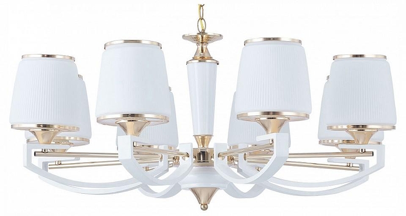 Люстра Arte Milano Florentia-2457 302457/8 Wh/Gd 