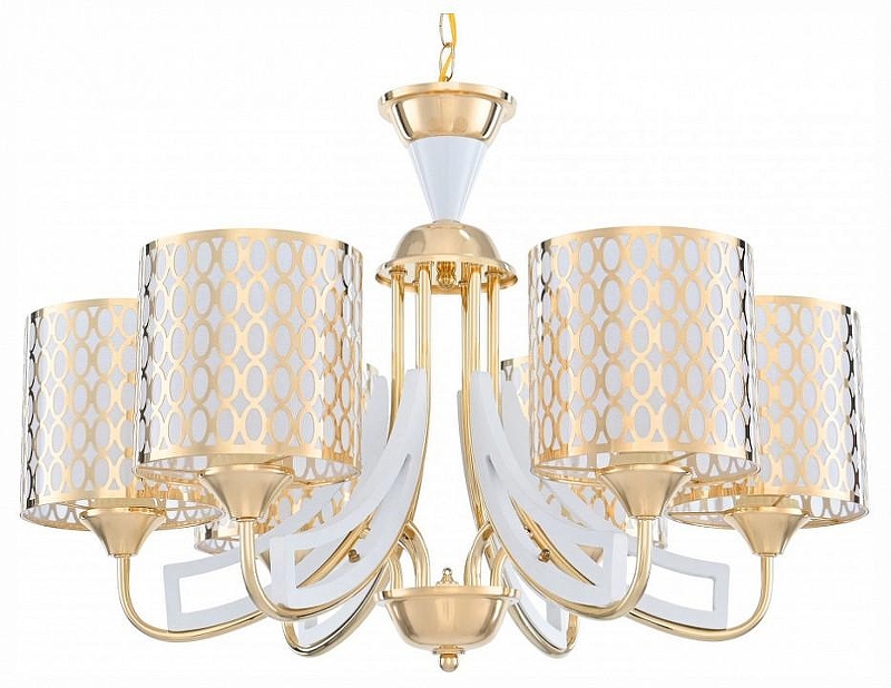 Люстра Arte Milano Florentia-3387 303387/6 Wh/Gd 