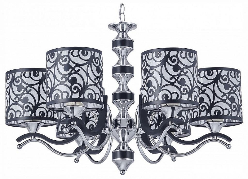 Люстра Arte Milano Florentia-4957 304957/6 Bk/Ni 