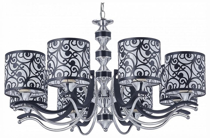 Люстра Arte Milano Florentia-4957 304957/8 Bk/Ni 