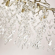 Люстра Favourite Brillo 3056-10P цвет плафона/подвески Прозрачный, цвет арматуры Золото-4