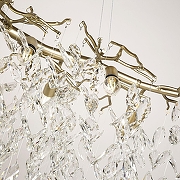 Люстра Favourite Brillo 3056-10P цвет плафона/подвески Прозрачный, цвет арматуры Золото-5