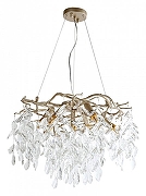 Люстра Favourite Brillo 3056-7P цвет плафона/подвески Прозрачный, цвет арматуры Золото-1