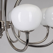 Люстра MW-Light Оливия 306014808 цвет плафона/подвески Белый, цвет арматуры Серый-4