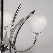 Люстра MW-Light Оливия 306014808 цвет плафона/подвески Белый, цвет арматуры Серый-5