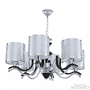 Люстра Arte Milano Florentia-6787 306787/6 Bk/Ni цвет плафона/подвески Белый, Никель, цвет арматуры Никель, Черный-2