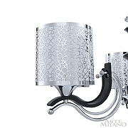 Люстра Arte Milano Florentia-6787 306787/6 Bk/Ni цвет плафона/подвески Белый, Никель, цвет арматуры Никель, Черный-6