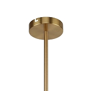 Люстра на штанге F-promo Tufan 3087-6P цвет плафона/подвески Белый, цвет арматуры Латунь, Черный-3