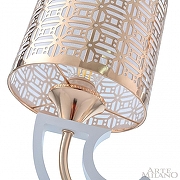 Люстра Arte Milano Florentia-8857 308857/5 Wh/Gd цвет плафона/подвески Белый, Золото, цвет арматуры Белый, Золото-4