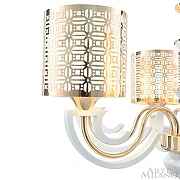Люстра Arte Milano Florentia-8857 308857/6 Wh/Gd цвет плафона/подвески Белый, Золото, цвет арматуры Белый, Золото-6