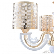 Люстра Arte Milano Florentia-8857 308857/6 Wh/Gd цвет плафона/подвески Белый, Золото, цвет арматуры Белый, Золото-7
