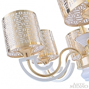 Люстра Arte Milano Florentia-8857 308857/6 Wh/Gd цвет плафона/подвески Белый, Золото, цвет арматуры Белый, Золото-9