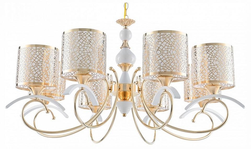 Люстра Arte Milano Florentia-9787 309787/8 Wh/Gd 