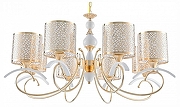 Люстра Arte Milano Florentia-9787 309787/8 Wh/Gd цвет плафона/подвески Белый, Золото, цвет арматуры Белый, Золото