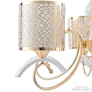 Люстра Arte Milano Florentia-9787 309787/8 Wh/Gd цвет плафона/подвески Белый, Золото, цвет арматуры Белый, Золото-6
