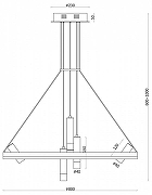 Люстра F-promo Daur 3097-8P цвет плафона/подвески Белый, Латунь, Черный, цвет арматуры Черный-5