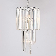 Люстра Newport 31100 31103/S nickel цвет плафона/подвески Прозрачный, цвет арматуры Никель