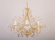 Люстра Doge Luce 311 311L07X4-904 цвет плафона/подвески Прозрачный, цвет арматуры Бежевый-1