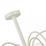 Люстра на штанге Arte Milano AM-Napoli 313066/D700/6 IV цвет плафона/подвески Белый, цвет арматуры Слоновая кость-7